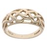 9ct Yellow Gold Patterned Celtic Ring