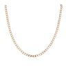 9ct Yellow Gold Curb Chain 18"