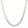 9ct Yellow Gold Curb Chain 18"