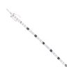 9ct White Gold Cubic Zirconia Bracelet 7"