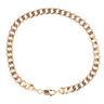 9ct Yellow Gold Curb Bracelet 8"