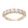 18ct Yellow Gold Cubic Zirconia Eternity Ring