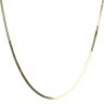 9ct Yellow Gold Herringbone Chain 18"