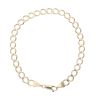 9ct Yellow Gold Curb Bracelet 8"