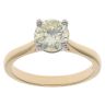 18ct Yellow Gold 1.25ct Brilliant Cut Diamond Solitaire Ring