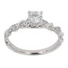 Platinum 0.45ct Brilliant Cut Diamond Solitaire Ring