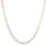 9ct Yellow Gold Curb Chain 20"