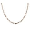 9ct Yellow Gold Figaro Chain 20"