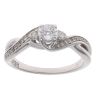 18ct White Gold 0.40ct Brilliant Cut Diamond Solitaire Ring
