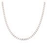9ct Yellow Gold Square Curb Chain 18"