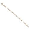 9ct Yellow Gold Cubic Zirconia Bracelet 7"