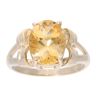 9ct Yellow Gold Citrine Dress Ring