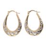 9ct Yellow Gold Creole Earrings