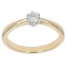 18ct Yellow Gold 0.25ct Brilliant Cut Diamond Solitaire Ring