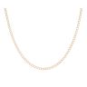9ct Yellow Gold Square Curb Chain 20"