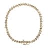 14ct Yellow Gold 2.00ct Brilliant Cut Diamond Bracelet 7"