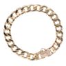 9ct Yellow Gold Curb Bracelet 9"