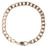 9ct Yellow Gold Curb Bracelet 8.5"