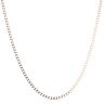 9ct Yellow Gold Square Curb Chain 18"