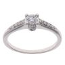 18ct White Gold 0.33ct Brilliant Cut Diamond Solitaire Ring