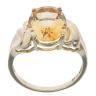 9ct Yellow Gold Single Stone Citrine Ring
