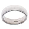9ct White Gold Slight Court Wedding Band 6mm