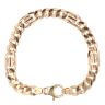 9ct Yellow Gold Fancy Bracelet 8.5"