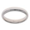 18ct White Gold Wedding Band 4mm