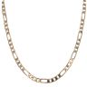 9ct Yellow Gold Figaro Chain 28"
