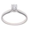 18ct White Gold 0.30ct Brilliant Cut Diamond Solitaire Ring