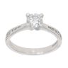 Platinum 0.80ct Diamond Solitaire Ring