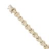 9ct Yellow Gold Fancy Bracelet 7"