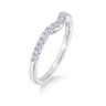 9ct White Gold 0.20ct Eternity Diamond Ring