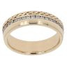 18ct Yellow Gold Cubic Zirconia Eternity Ring