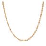 9ct Yellow Gold Barrel Link Chain 28"