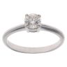 18ct White Gold 0.50ct Brilliant Cut Diamond Solitaire Ring