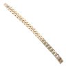 9ct Yellow Gold Curb Bracelet 8.5"