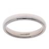 9ct White Gold Wedding Band 3mm