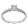 18ct White Gold 0.35ct Brilliant Cut Diamond Solitaire Ring
