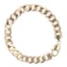 9ct Yellow Gold Curb Bracelet 8"