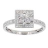 9ct White Gold 0.60cts Diamond Cluster Ring by Anya Belle