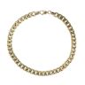 14ct Yellow Gold Fancy Bracelet 9"