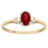 9ct Yellow Gold Garnet Ring