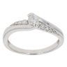 9ct White Gold Brilliant Cut 0.33ct Diamond Solitaire Ring