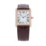 Cartier Custom Tank Solo Pre Owned Watch Ref 3167