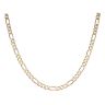 9ct Yellow Gold Figaro Chain 24"