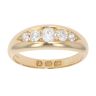 18ct Yellow Gold 0.50ct Diamond Five Stone Ring