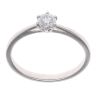 Platinum 0.33ct Brilliant Cut Diamond Solitaire Ring