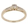 9ct Yellow Gold 0.33ct Brilliant Cut Diamond Solitaire Ring