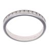 18ct White Gold 0.26ct Brilliant Cut Diamond Half Eternity Ring